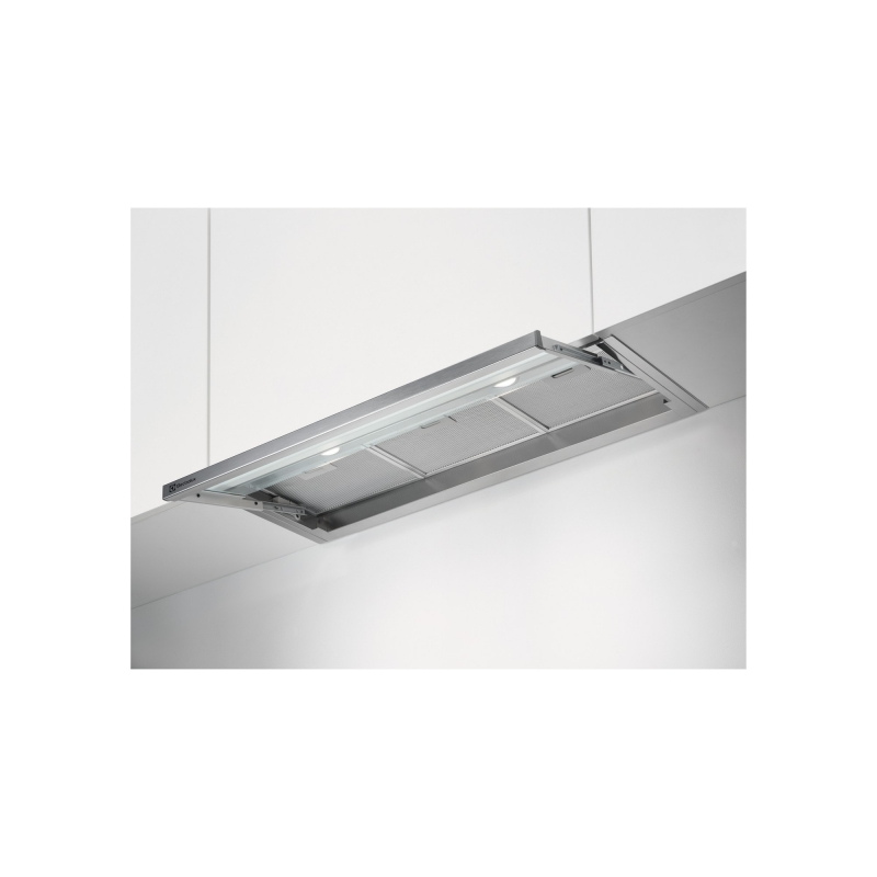 Electrolux LFP329X Semi built-in (pull out) Grey, Stainless steel 400 m³ h