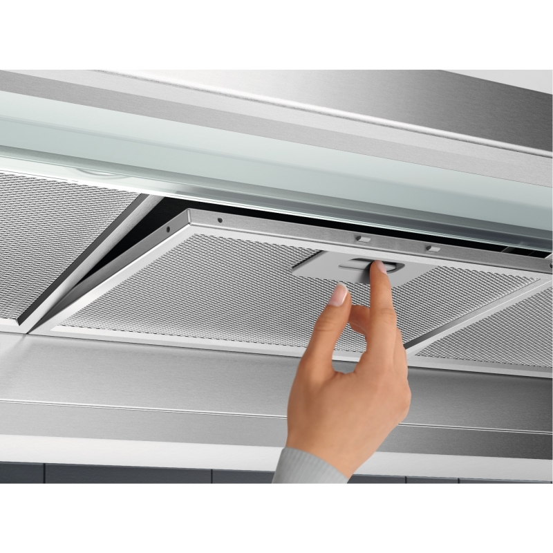 Electrolux LFP329X Semi-intégrée (semi-encastrée) Gris, Acier inoxydable 400 m³ h