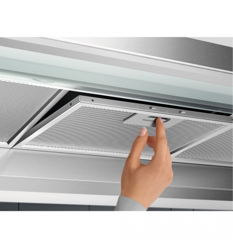 Electrolux LFP329X Semintegrada (extraíble) Gris, Acero inoxidable 400 m³ h