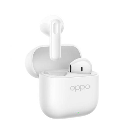OPPO Enco Buds3 Auricolari True Wireless Bianchi, 42h di Autonomia, Driver Dinamico 12.4mm, BT5.4, Touch, Cancellazione rumore