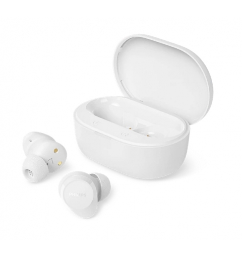 Philips TAT1300WT 00 auricular y casco Auriculares True Wireless Stereo (TWS) Dentro de oído Llamadas Música Bluetooth Blanco