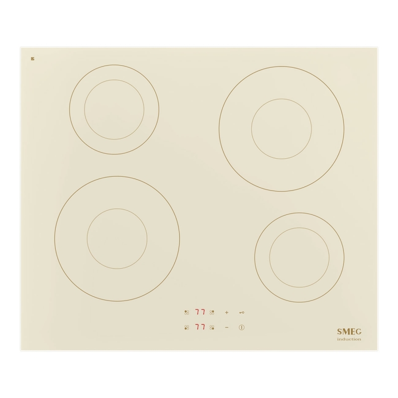 Smeg Universal SI2641DP hobs Crema de color Integrado 60 cm Con placa de inducción 4 zona(s)