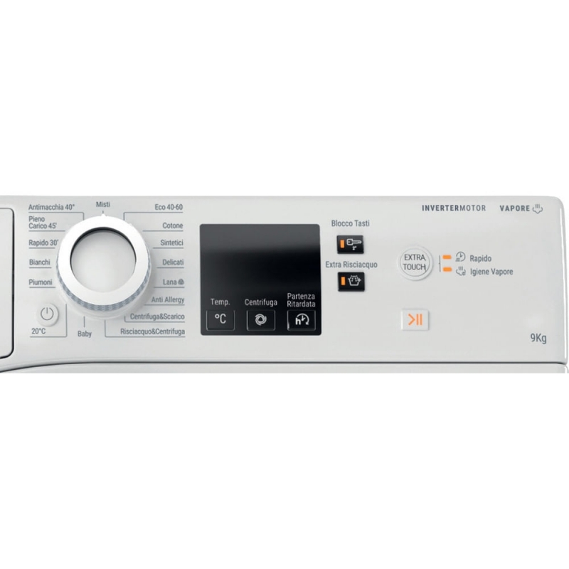 Hotpoint NF97WK IT washing machine Front-load 9 kg 1400 RPM White