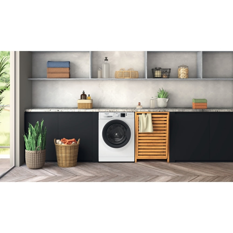 Hotpoint NF97WK IT machine à laver Charge avant 9 kg 1400 tr min Blanc