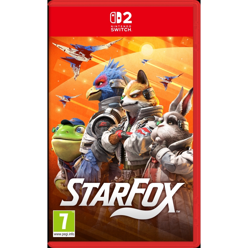 Nintendo STAR FOX- SWITCH 2 Estándar Japonés, Francés, Alemán, Italiano, Coreano, Español, Holandés, Chino simplificado, Chino