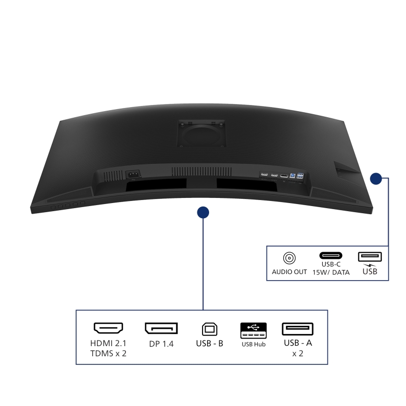 Philips 34B2N3500C 00 Computerbildschirm 86,4 cm (34") 3440 x 1440 Pixel Wide Quad HD LCD Schwarz