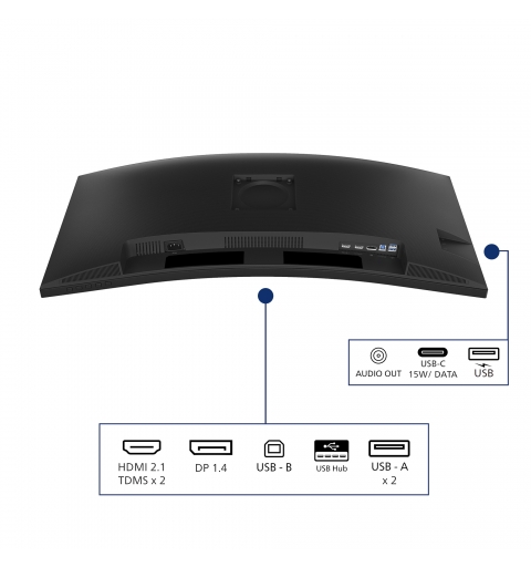 Philips 34B2N3500C 00 écran plat de PC 86,4 cm (34") 3440 x 1440 pixels Wide Quad HD LCD Noir