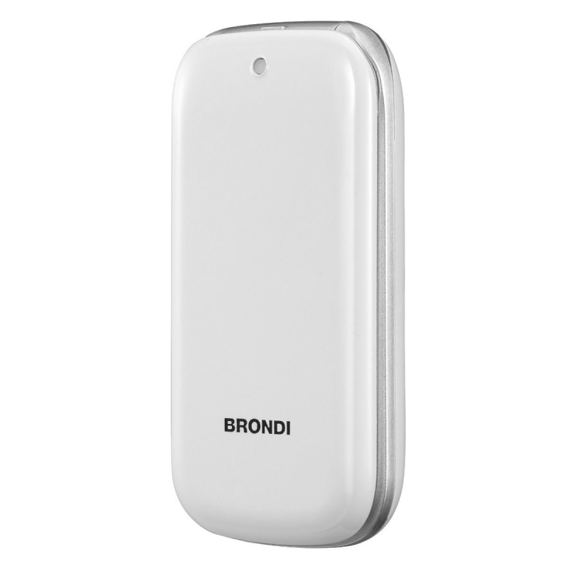 Brondi Stone+ 6.1 cm (2.4") White Feature phone
