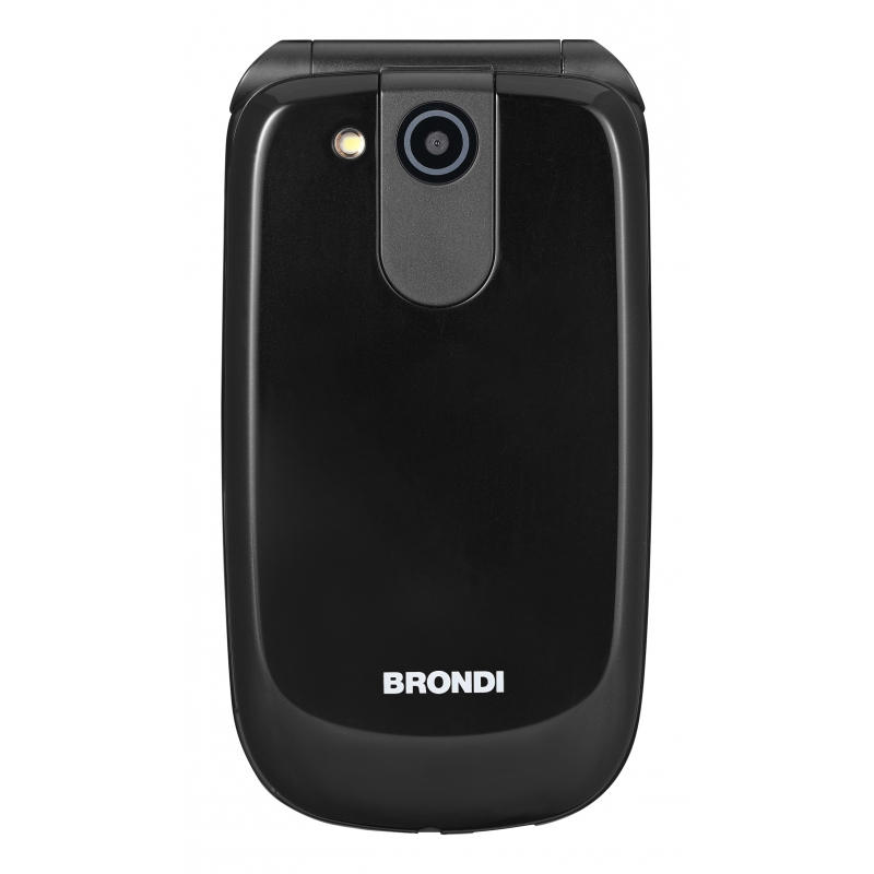 Brondi Raptor 7,11 cm (2.8") 106 g Noir, Métallique Téléphone pour seniors