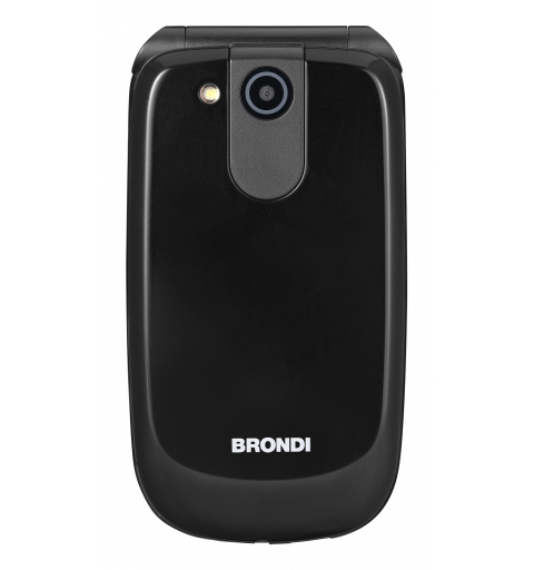 Brondi Raptor 7,11 cm (2.8") 106 g Nero, Metallico Telefono per anziani