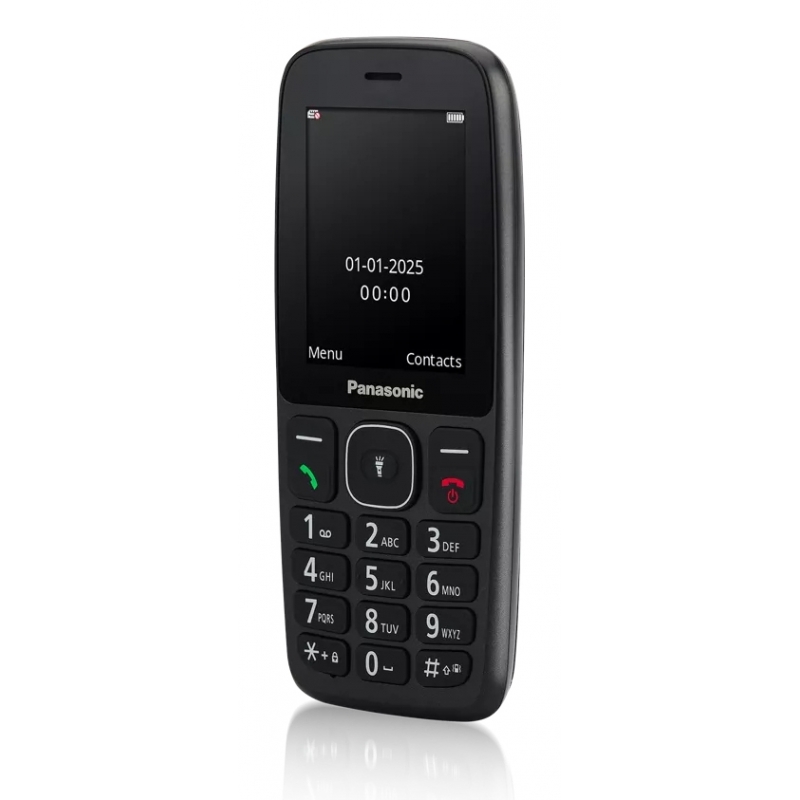 Panasonic KX-TF400 6,1 cm (2.4") 110 g Schwarz Funktionstelefon