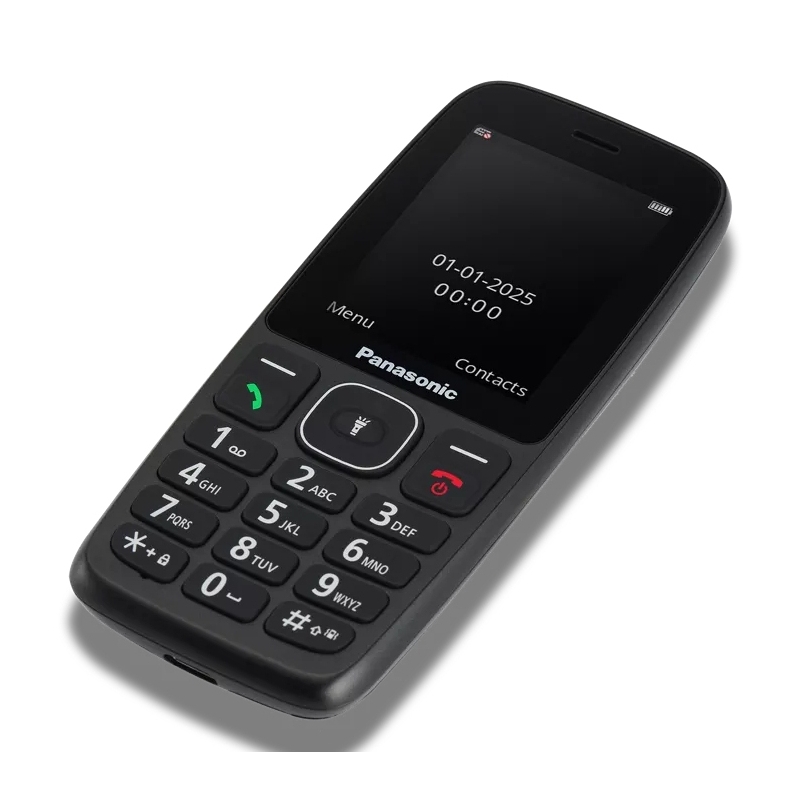 Panasonic KX-TF400 6,1 cm (2.4") 110 g Negro Característica del teléfono