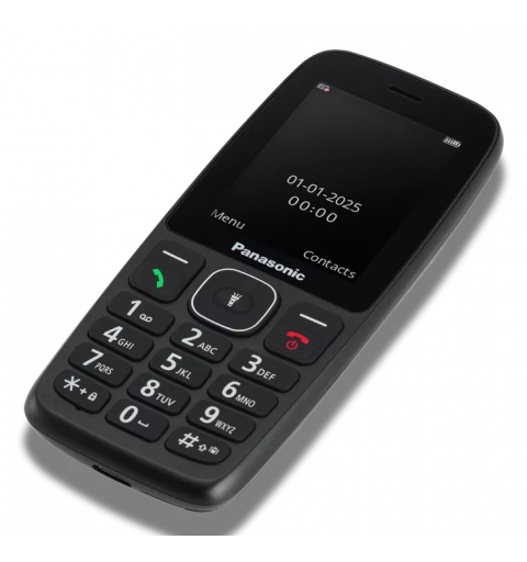 Panasonic KX-TF400 6,1 cm (2.4") 110 g Schwarz Funktionstelefon