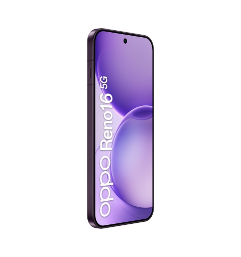 OPPO Reno16 5G Purple Black Box 16,1 cm (6.32") Dual-SIM Android 16.0 USB Typ-C 8 GB 512 GB 6000 mAh Violett