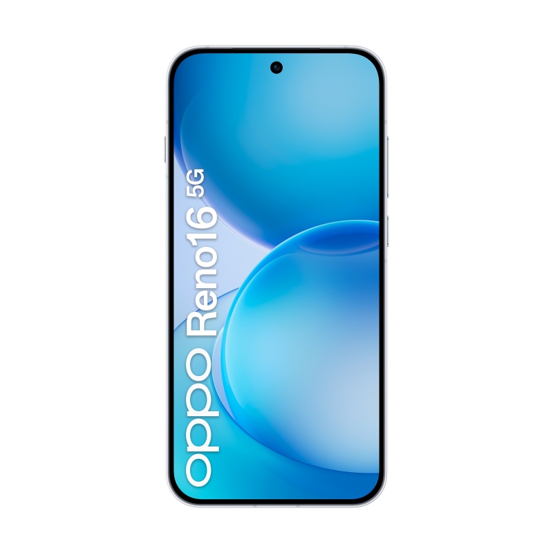 OPPO Reno16 5G Pop White Box 16,1 cm (6.32") SIM doble Android 16.0 USB Tipo C 8 GB 512 GB 6000 mAh Blanco