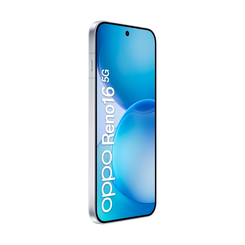 OPPO Reno16 5G Pop White Box 16,1 cm (6.32") Double SIM Android 16.0 USB Type-C 8 Go 512 Go 6000 mAh Blanc