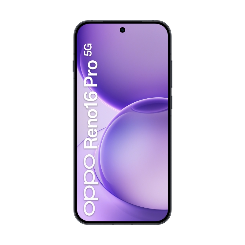 OPPO Reno16 Pro 5G Starlight Black Box 16,1 cm (6.32") Double SIM Android 16.0 USB Type-C 12 Go 512 Go 6000 mAh Noir