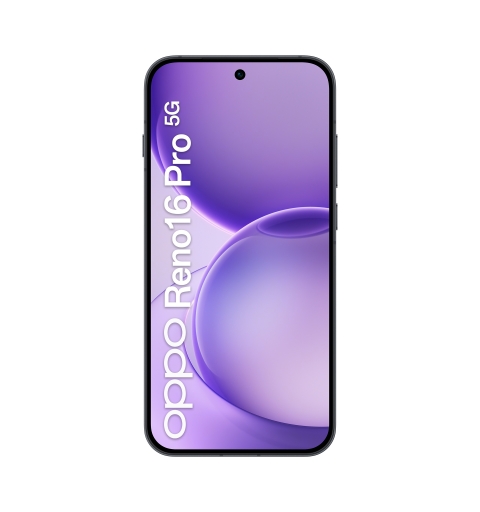 OPPO Reno16 Pro 5G Starlight Black Box 16,1 cm (6.32") Dual-SIM Android 16.0 USB Typ-C 12 GB 512 GB 6000 mAh Schwarz