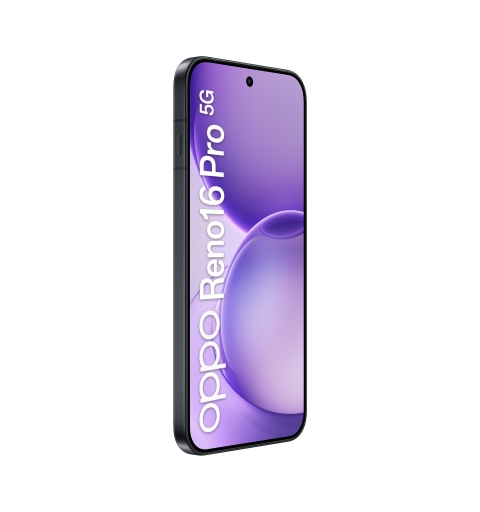 OPPO Reno16 Pro 5G Starlight Black Box 16,1 cm (6.32") Dual-SIM Android 16.0 USB Typ-C 12 GB 512 GB 6000 mAh Schwarz