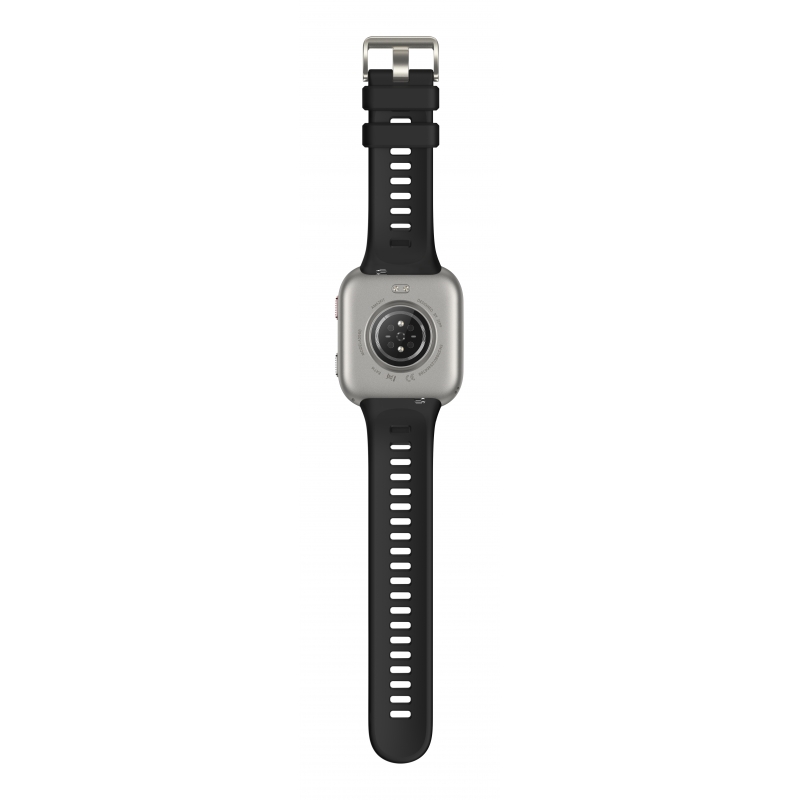 Amazfit Bip Max 5,26 cm (2.07") AMOLED Digital 432 x 514 Pixeles Pantalla táctil Plata Wifi GPS (satélite)
