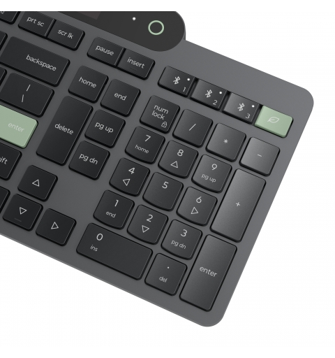 Lenovo 4Y41R69497 keyboard Home Office Bluetooth Italian Black, Green