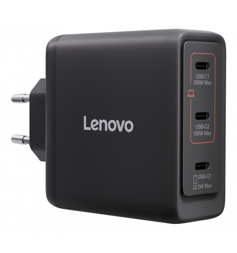 Lenovo 40AW100BEU Caricabatterie per dispositivi mobili Universale Nero AC Interno
