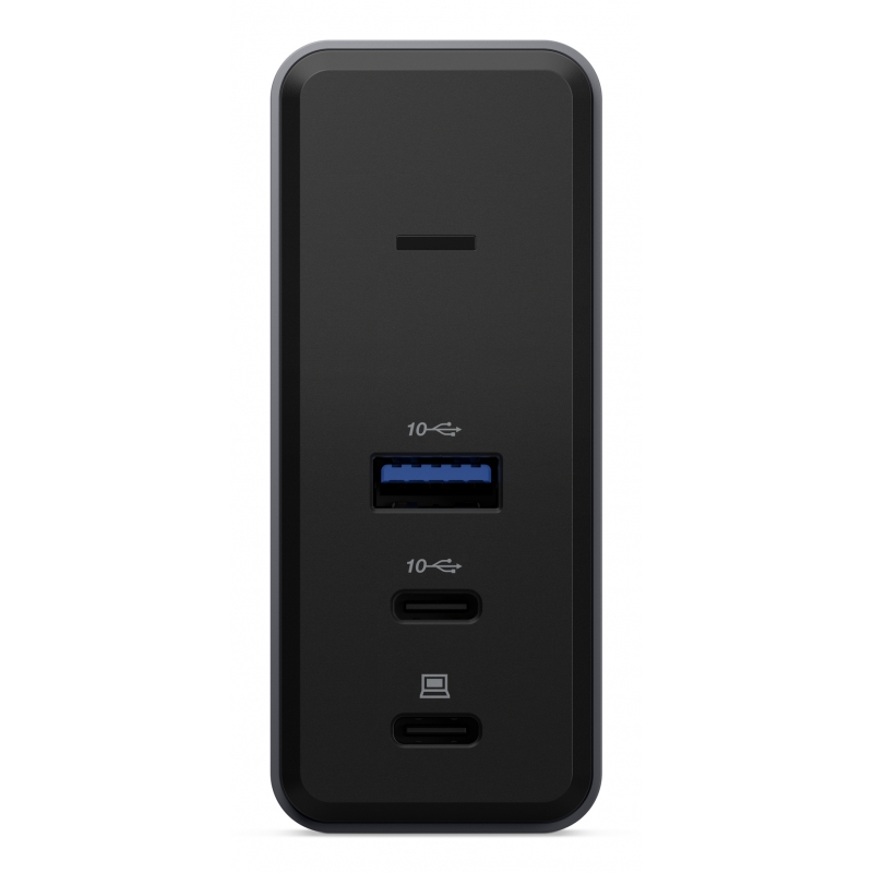 Lenovo X9 Charging GaN Dock Wired USB 3.2 Gen 2 (3.1 Gen 2) Type-C Grey