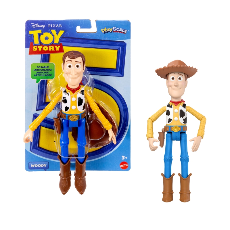 Disney Pixar Disney and Pixar Toy Story Action Figures 7 Inch Playscale, Favorite Characters 8+ Posable Joints