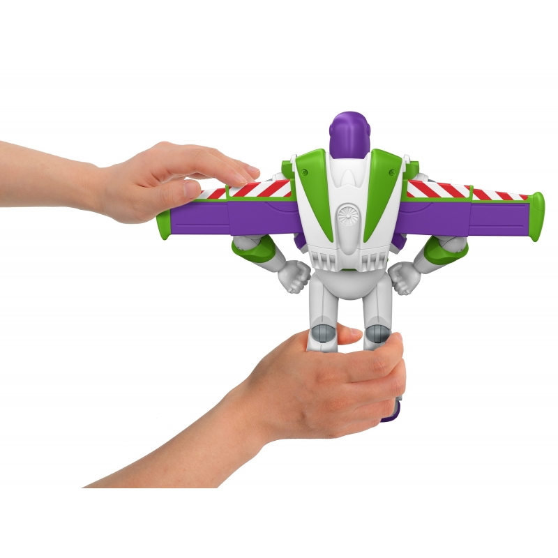 Disney Pixar Toy Story 5 große startbereite Buzz Lightyear-Figur, 25 cm beweglich
