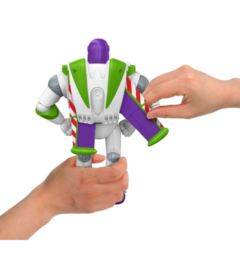Disney Pixar Disney and Pixar Toy Story 5 Large Scale Launch Ready Buzz Lightyear Figure, 10 Inch Articulated