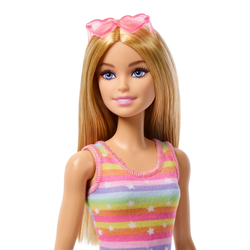 Barbie Blonde „Pets Skate and Run“ Pup -Puppe mit Hündchen, Rollschuhen und Zubehör