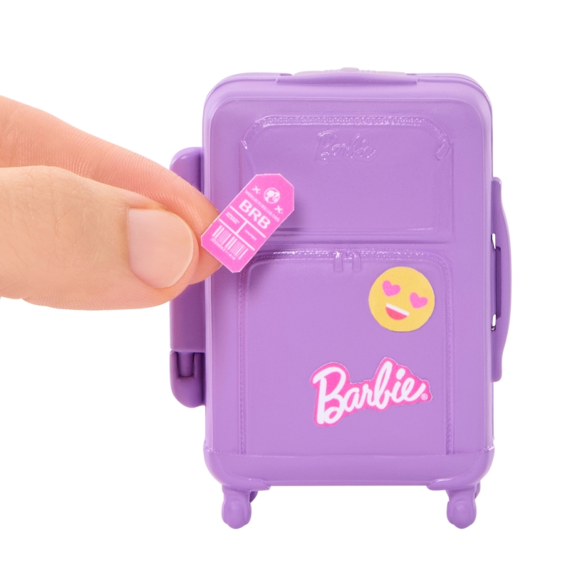 Barbie ‘Malibu’ Travel Doll, Baggage Claim Playset & Accessories