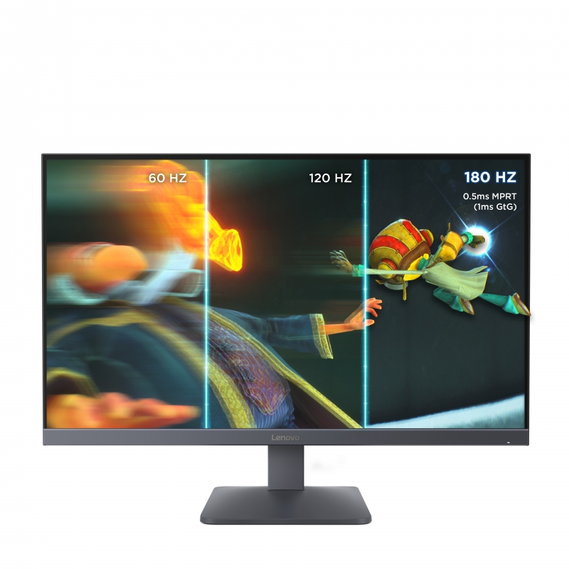 Lenovo LOQ 27Q-10 - Monitor Gaming 27" IPS Flat QHD 2560x1440 0 180Hz 0.5ms - AMD FreeSync + VESA AdaptiveSync 2xHDMI 2.1 +
