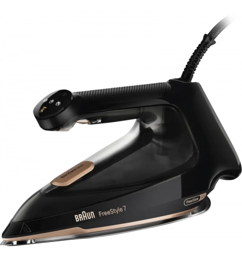 Braun FI 7276 BK FreeStyle 7 Dampfbügeleisen Schwarz, Gold