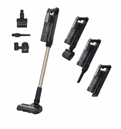 Hoover HF310P 011 2-in-1-Stabstaubsauger Akku Trocken HEPA Beutellos 0,7 l 400 W Schwarz, Metallisch 2,5 Ah