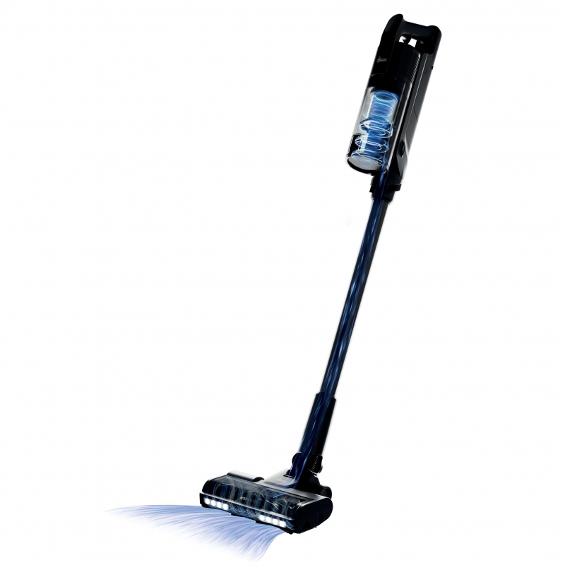 Hoover HF310P 011 2-in-1 stick vacuum Battery Dry HEPA Bagless 0.7 L 400 W Black, Metallic 2.5 Ah