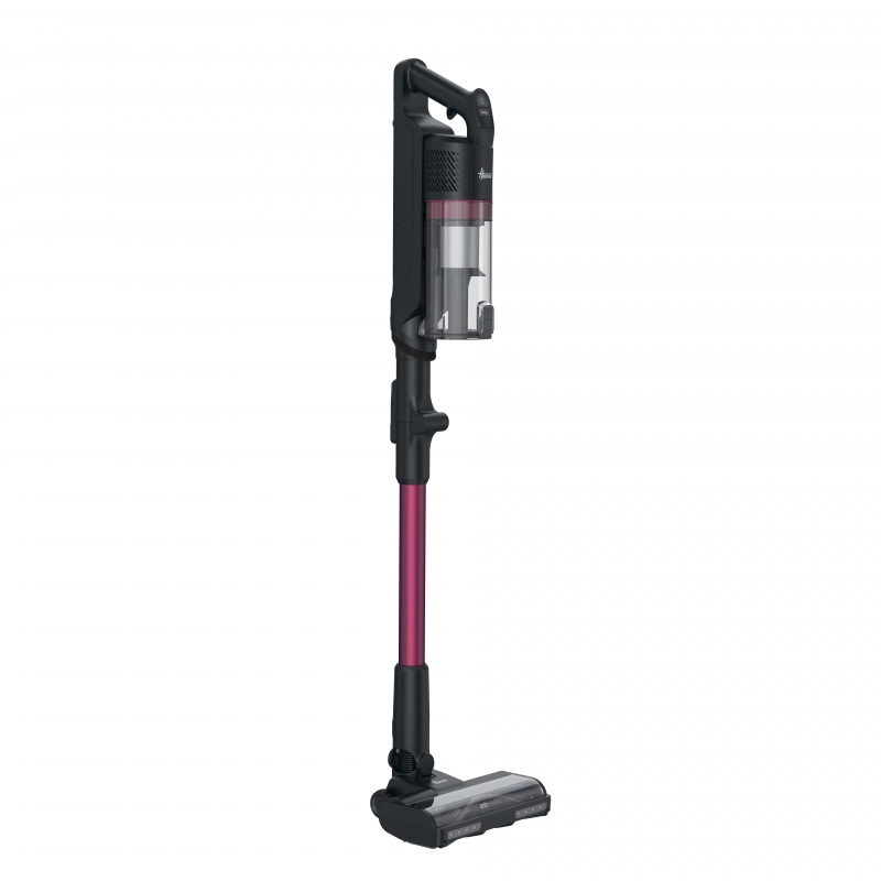 Hoover HF1M10HX 011 Aspiradora escoba 2 en 1 Batería Secar EPA Sin bolsa 0,7 L 200 W Magenta, Negro