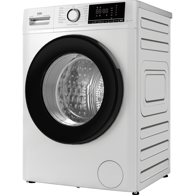 Beko b100 BMX8126DB Waschmaschine Frontlader 8 kg 1200 RPM Weiß