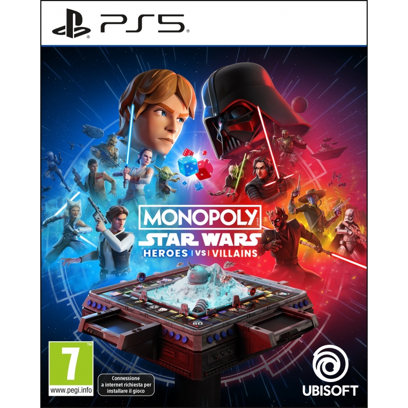 Ubisoft Monopoly Star Wars Heroes Vs Villains Standard Cinese semplificato, Tedesca, Inglese, ESP, Francese, ITA, Giapponese, Ubisoft Monopoly Star Wars Heroes Vs Villains Standard Cinese semplificato, Tedesca, Inglese, ESP, Francese, ITA, Giapponese,
