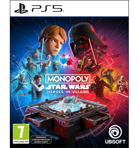 Ubisoft Monopoly Star Wars Heroes Vs Villains Standard Vereinfachtes Chinesisch, Deutsch, Englisch, Spanisch, Französisch,