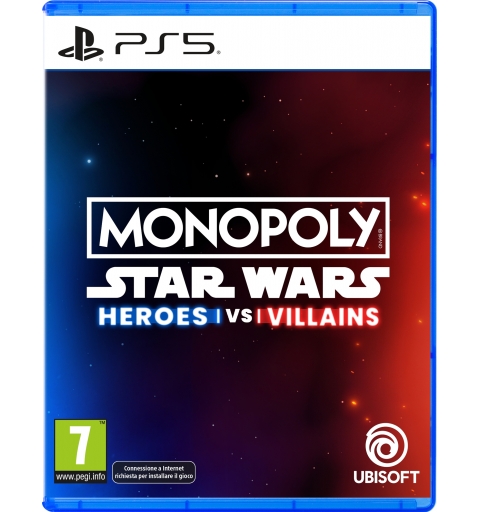 Ubisoft Monopoly Star Wars Heroes Vs Villains Standard Simplified Chinese, German, English, Spanish, French, Italian,