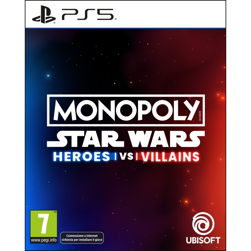 Ubisoft Monopoly Star Wars Heroes Vs Villains Standard Vereinfachtes Chinesisch, Deutsch, Englisch, Spanisch, Französisch,
