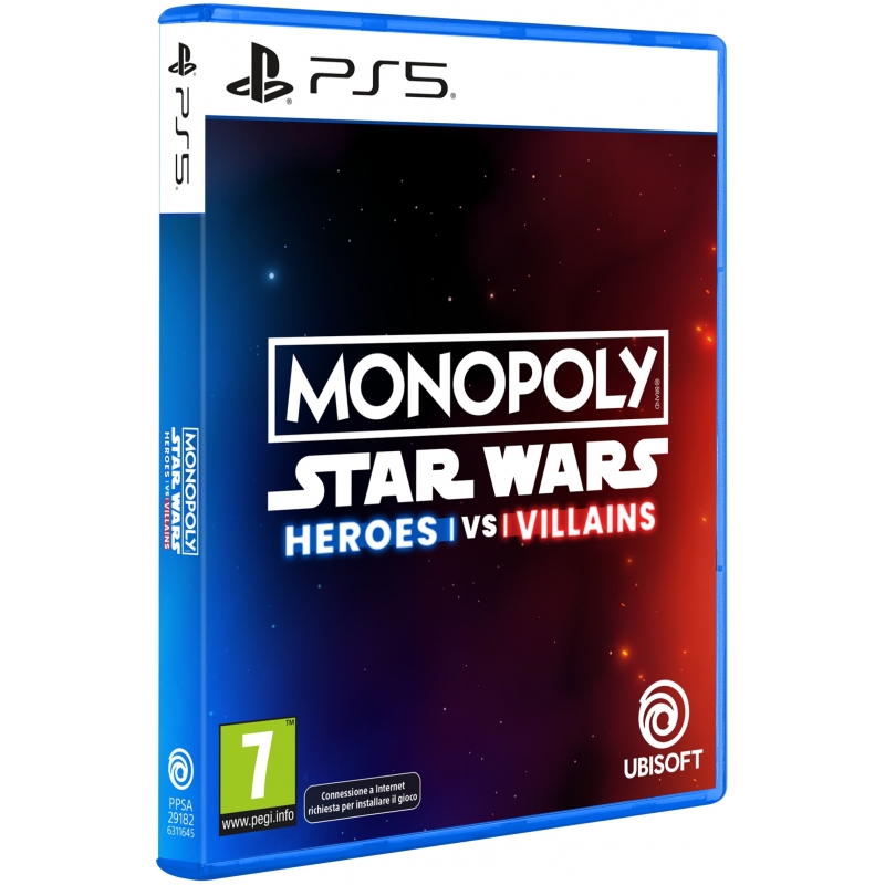 Ubisoft Monopoly Star Wars Heroes Vs Villains Standard Vereinfachtes Chinesisch, Deutsch, Englisch, Spanisch, Französisch,