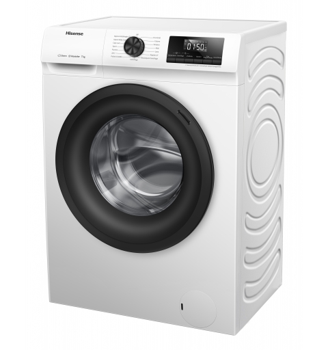 Hisense lavatrice WFQP701219VM 7 Kg Classe A Vapore Quick Wash Inverter