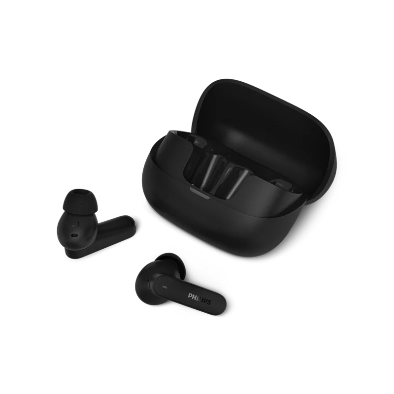 Philips TAT3000BK 00 auricular y casco Auriculares True Wireless Stereo (TWS) Dentro de oído Llamadas Música USB Tipo C
