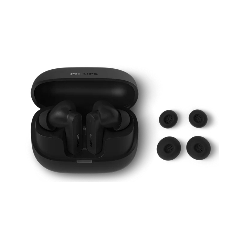 Philips TAT3000BK 00 casque True Wireless Stereo (TWS) Ecouteurs Appels Musique USB Type-C Bluetooth Noir