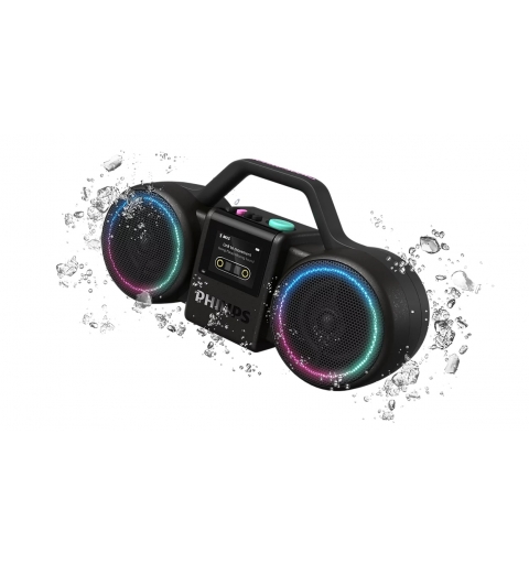 Philips The Roller Enceinte portable stéréo Noir 60 W