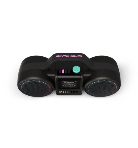 Philips The Roller Stereo portable speaker Black 60 W