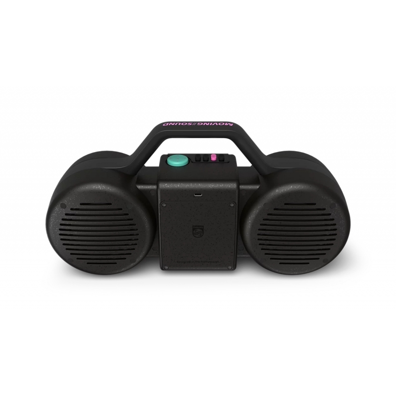 Philips The Roller Altavoz portátil estéreo Negro 60 W