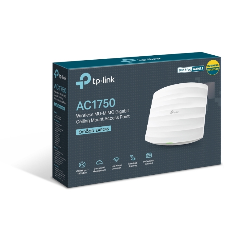 TP-Link Omada EAP245 1750 Mbit s Weiß Power over Ethernet (PoE)